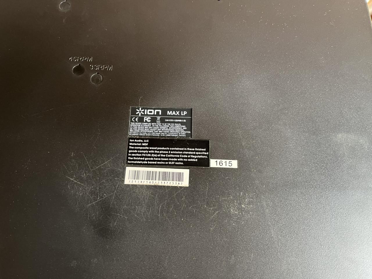 Platenspeler ION Audio Max LP