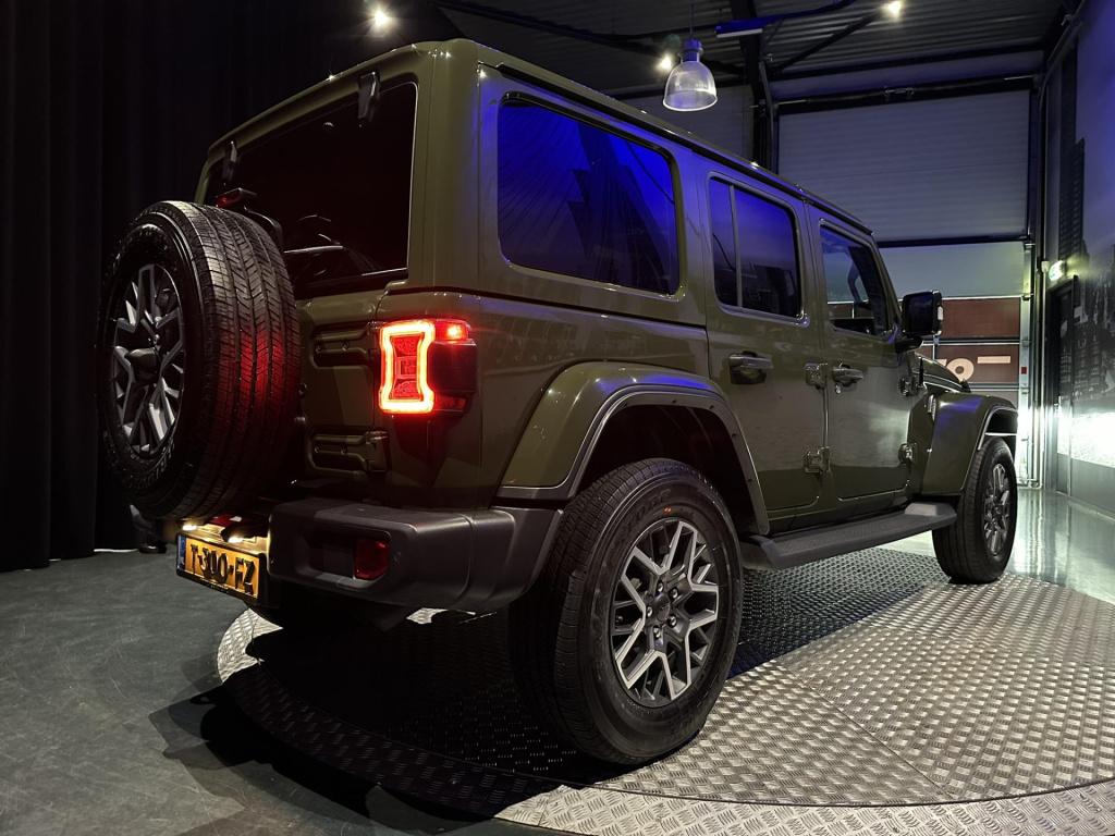 Jeep Wrangler unlimited 4xe 380 sahara *acc*camera*leer*sarge green clear c