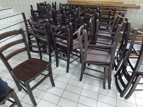 40 Cafe bistro stoelen