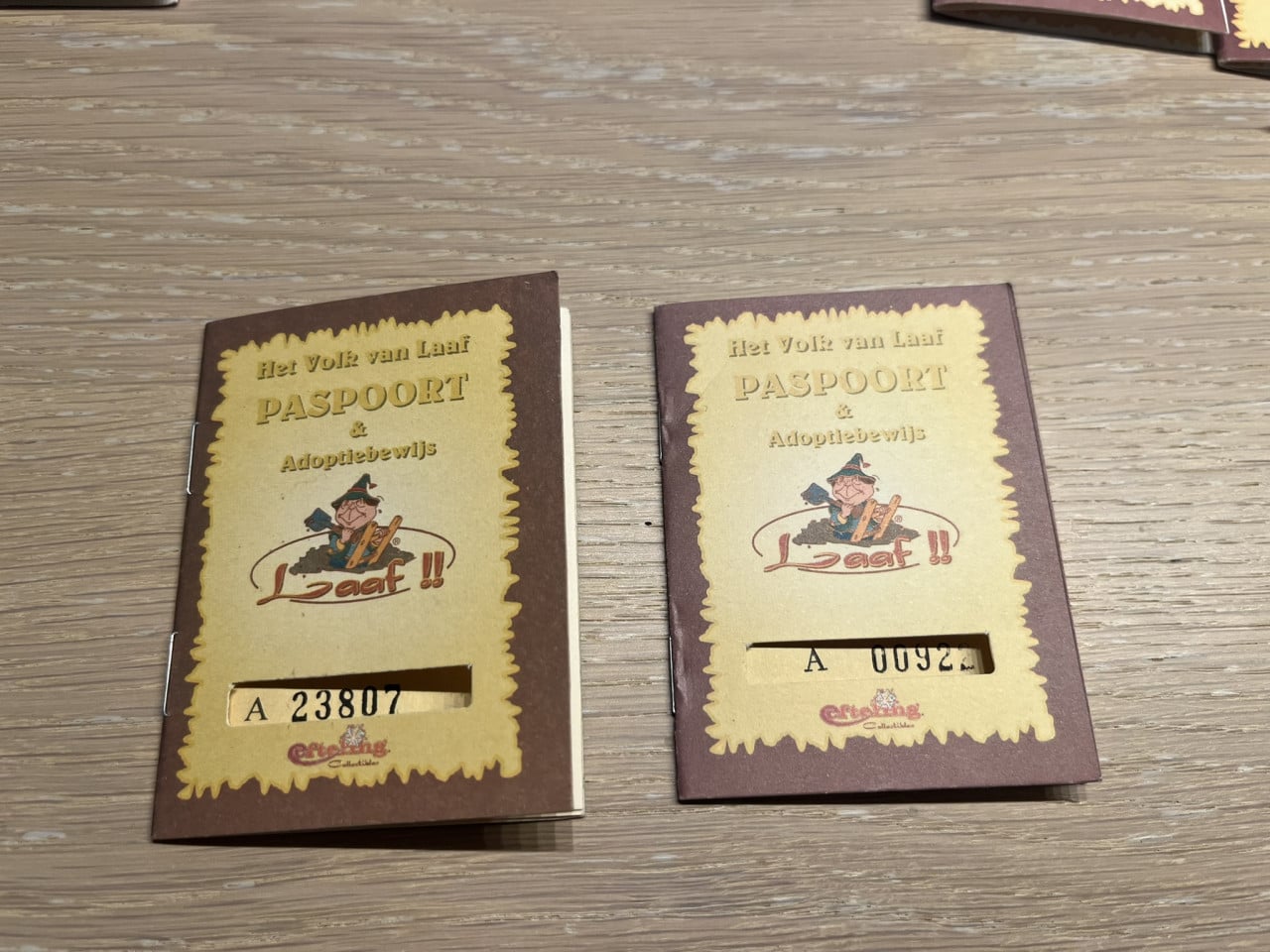 Laven Efteling Alfabet met paspoort