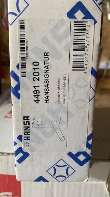 Volautomatische wandmengkraan Hansa
