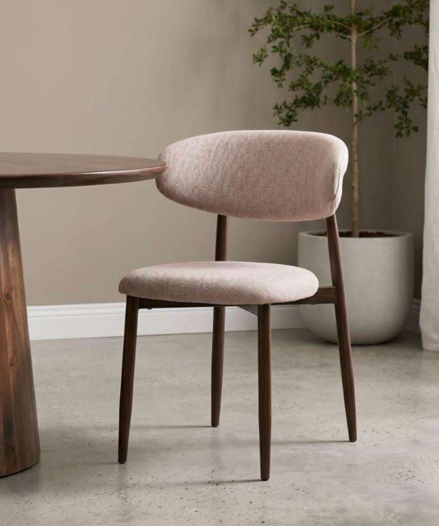 HUUS Japandi eetkamerstoelen, 5 stuks, NIEUW