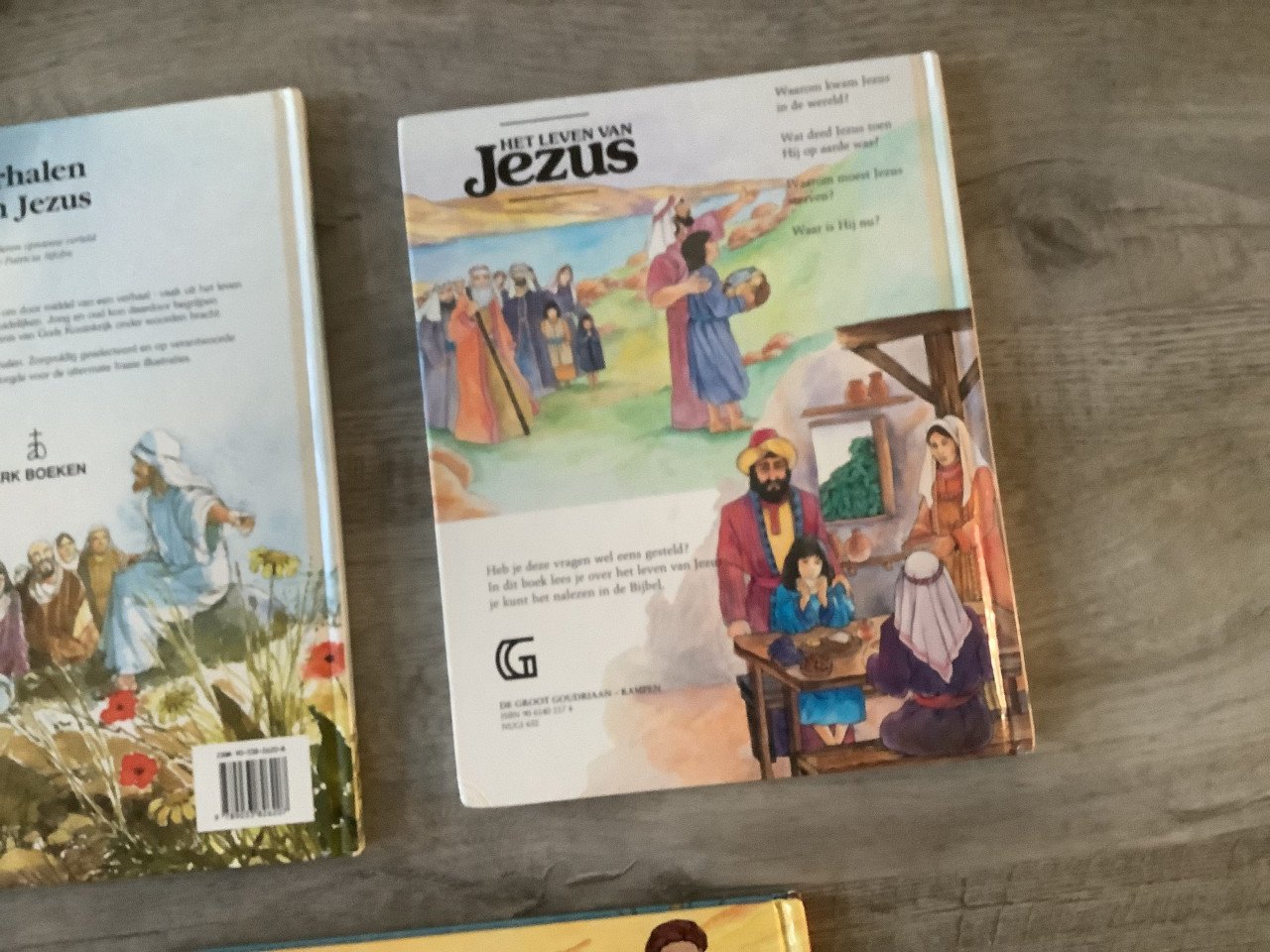 Kinderboeken: Verhalen/Woorden en het Leven van Jezus