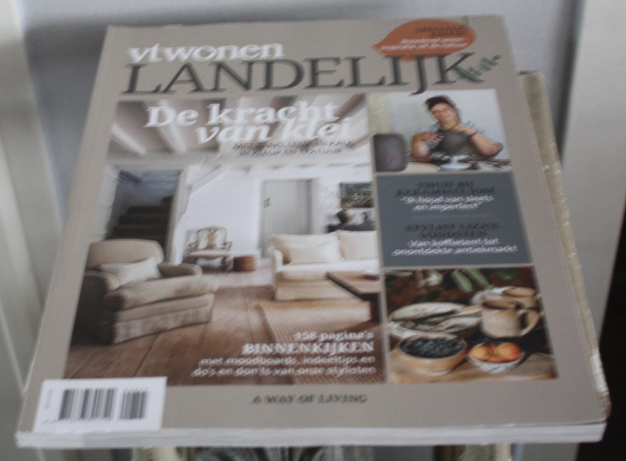 Tijdschrift tvwonen landelijke stijl editie 8-2025