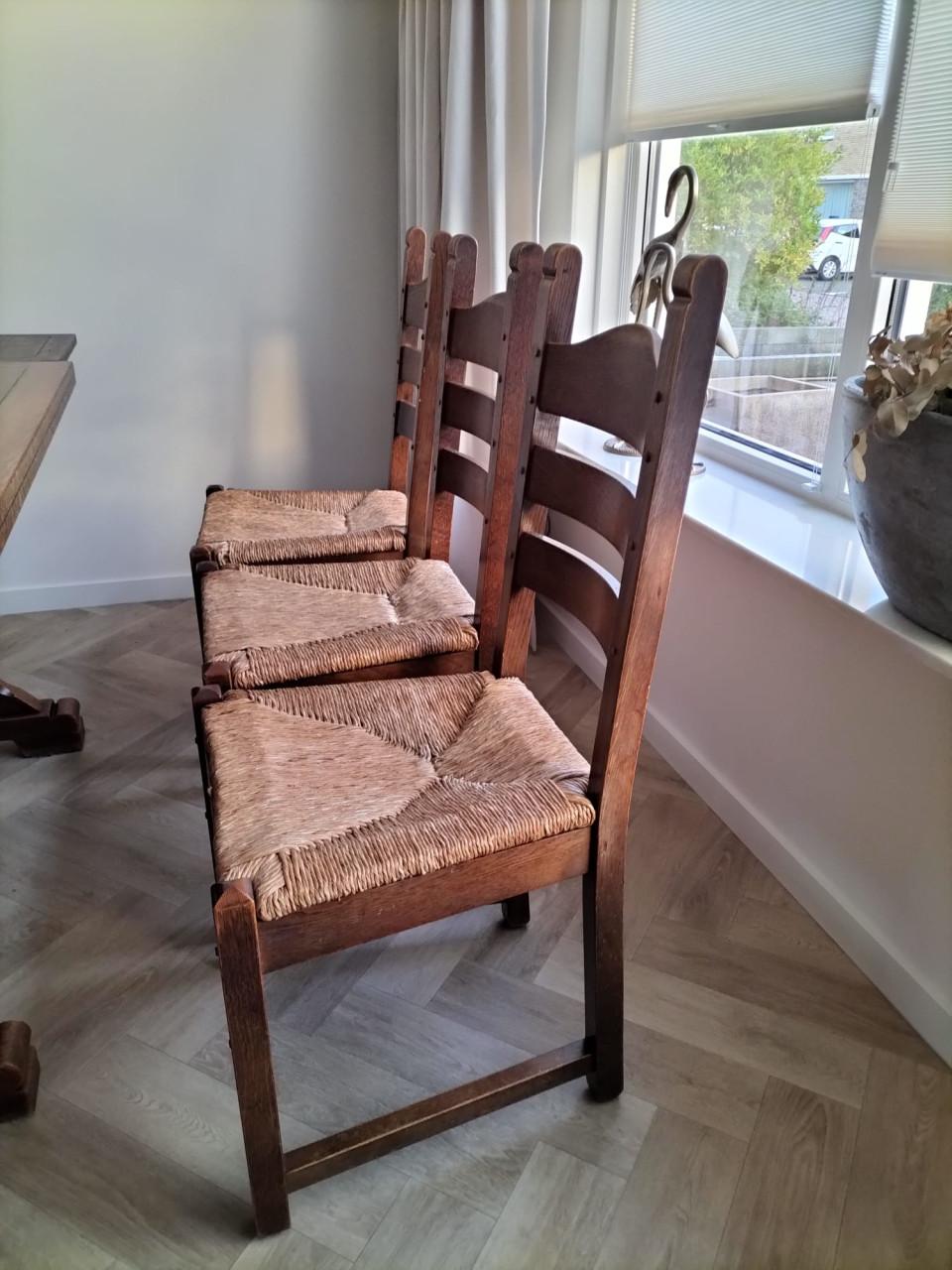 Eetkamertafel tafel eiken