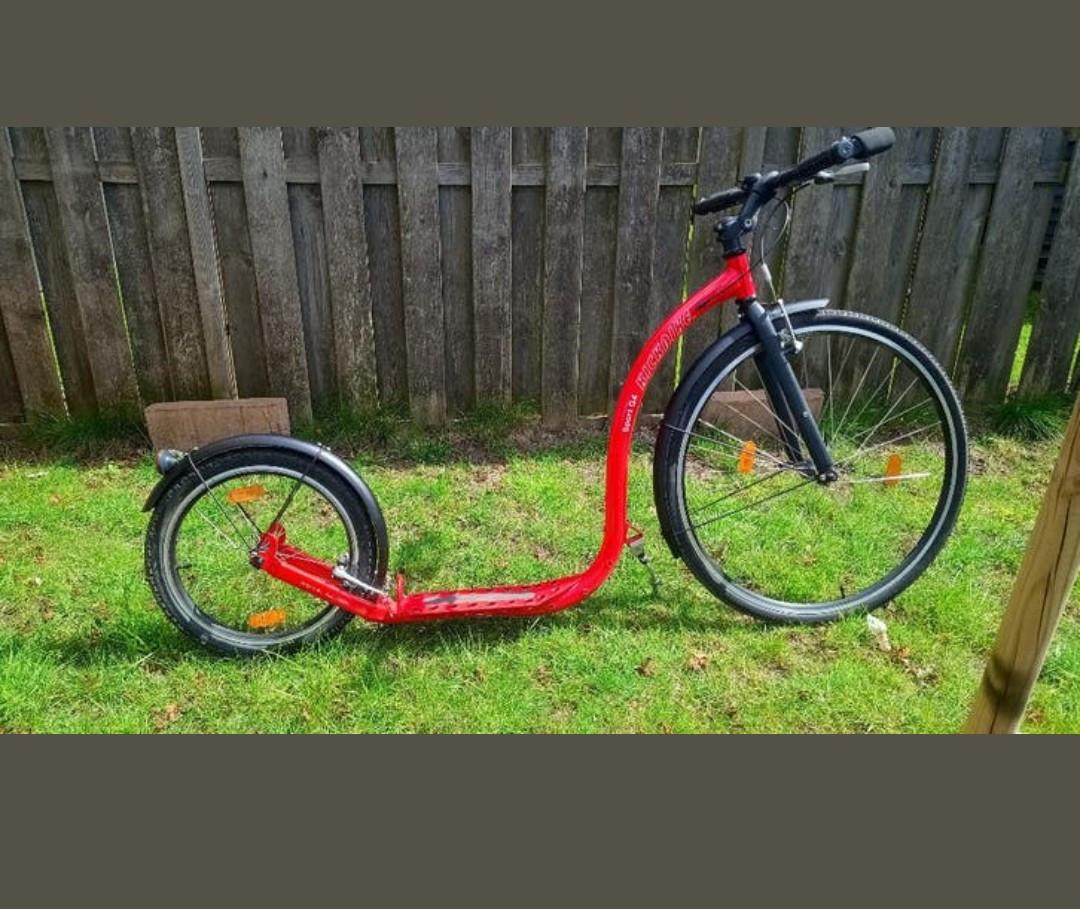 Kickbike sport G4 Rood Step voor Volwassenen