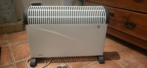 Electrische kachel.