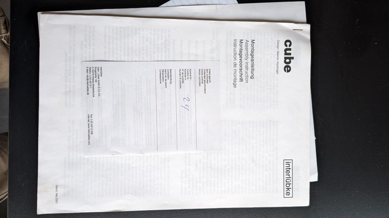 Cube kast combinatie