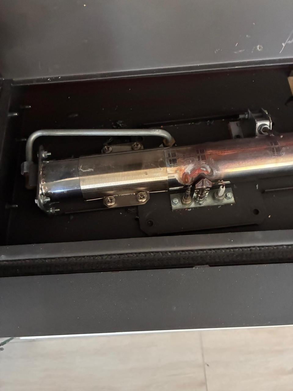 Binnenwerk gaskachel