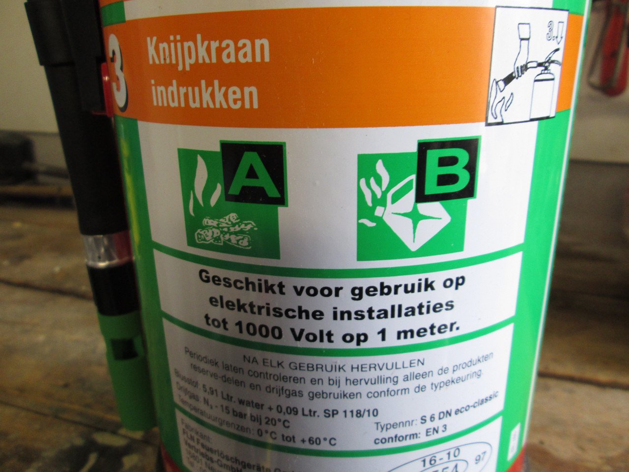Brandblusser [ schuim]