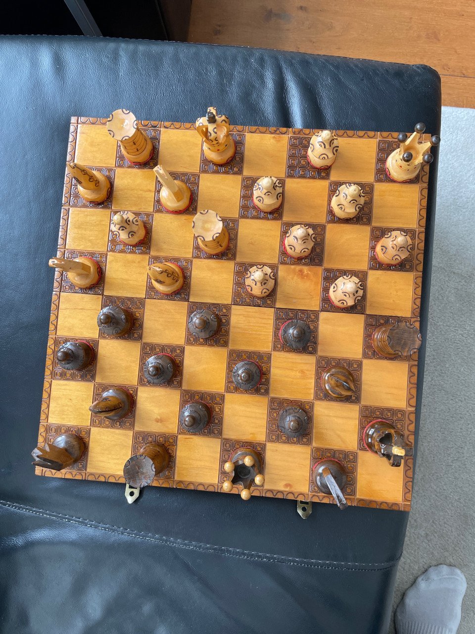 Schaakbord hout