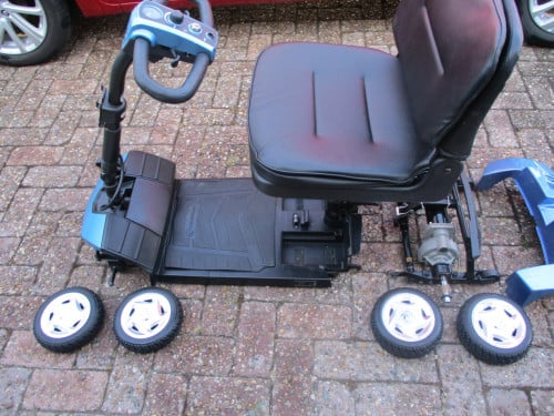 Travalux opvouwbare scootmobiel voor opmaak of onderdelen