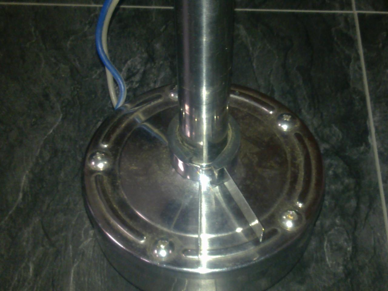 Chromen hoorn vrachtwagen