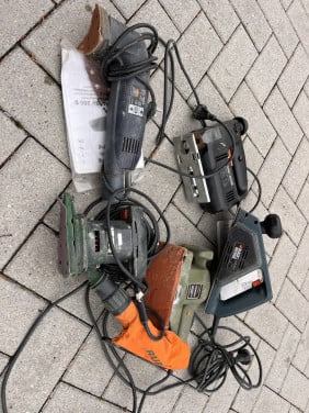 Schaaf en schuurmachines