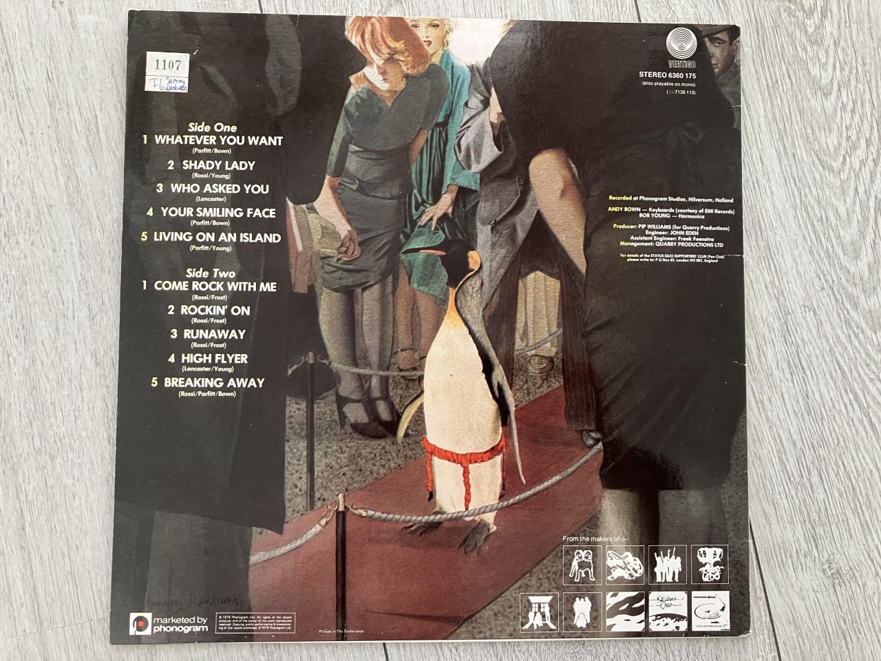 LP-Vinyl  -  Status Quo - What ever you want