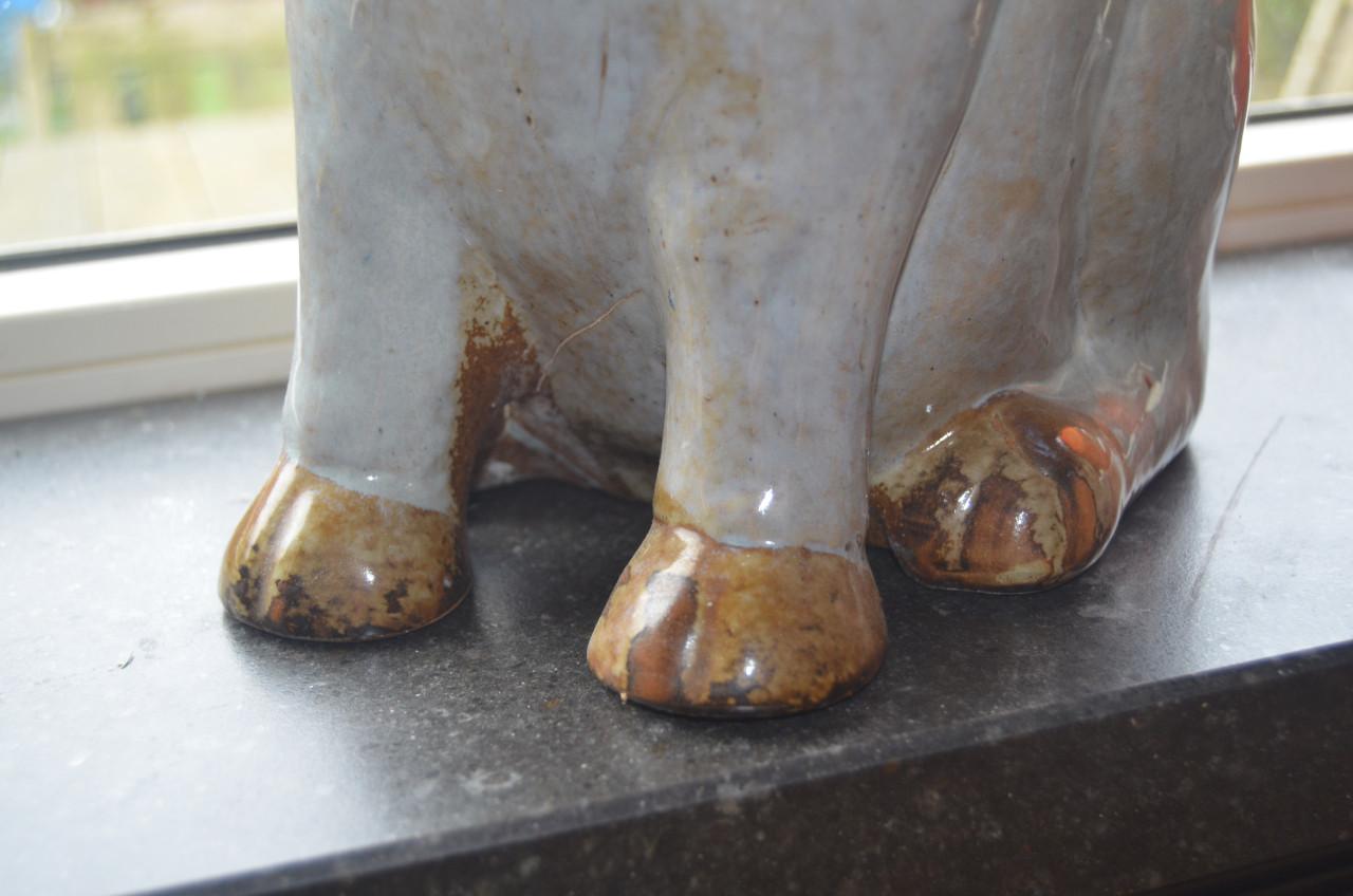 Leuk keramiek varken in prima staat!