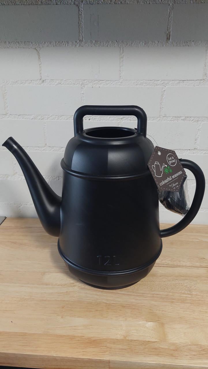 Prachtige NIEUWE zwarte gieter