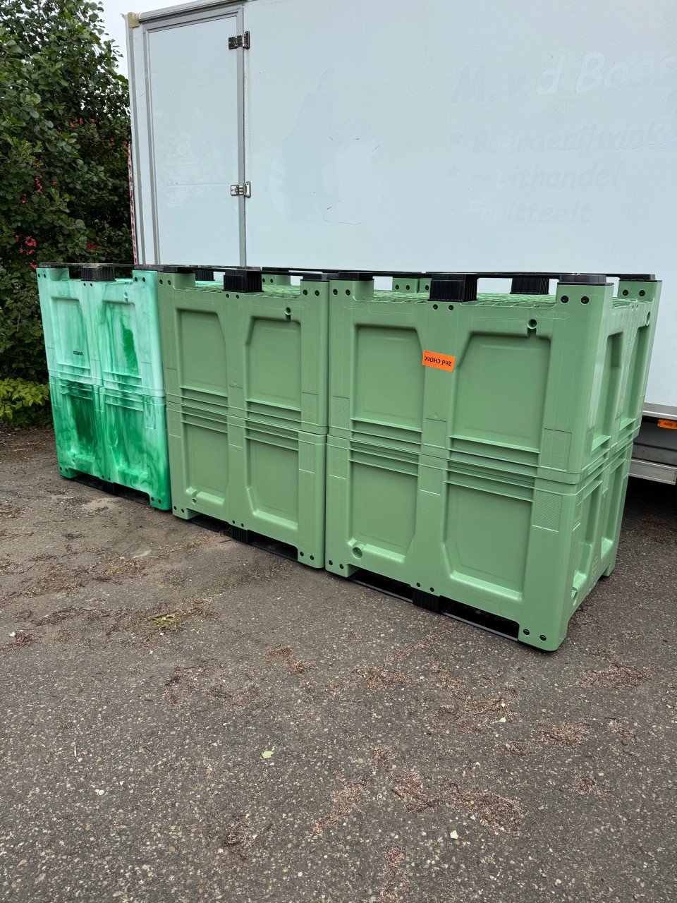 Pallet box Accu bakken kunstof boxen Pallet bakken NIEUW