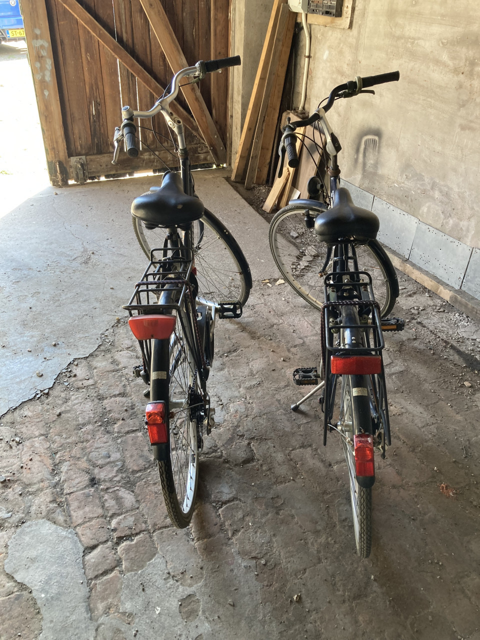 Setje sportieve Olympia heren/damesfiets
