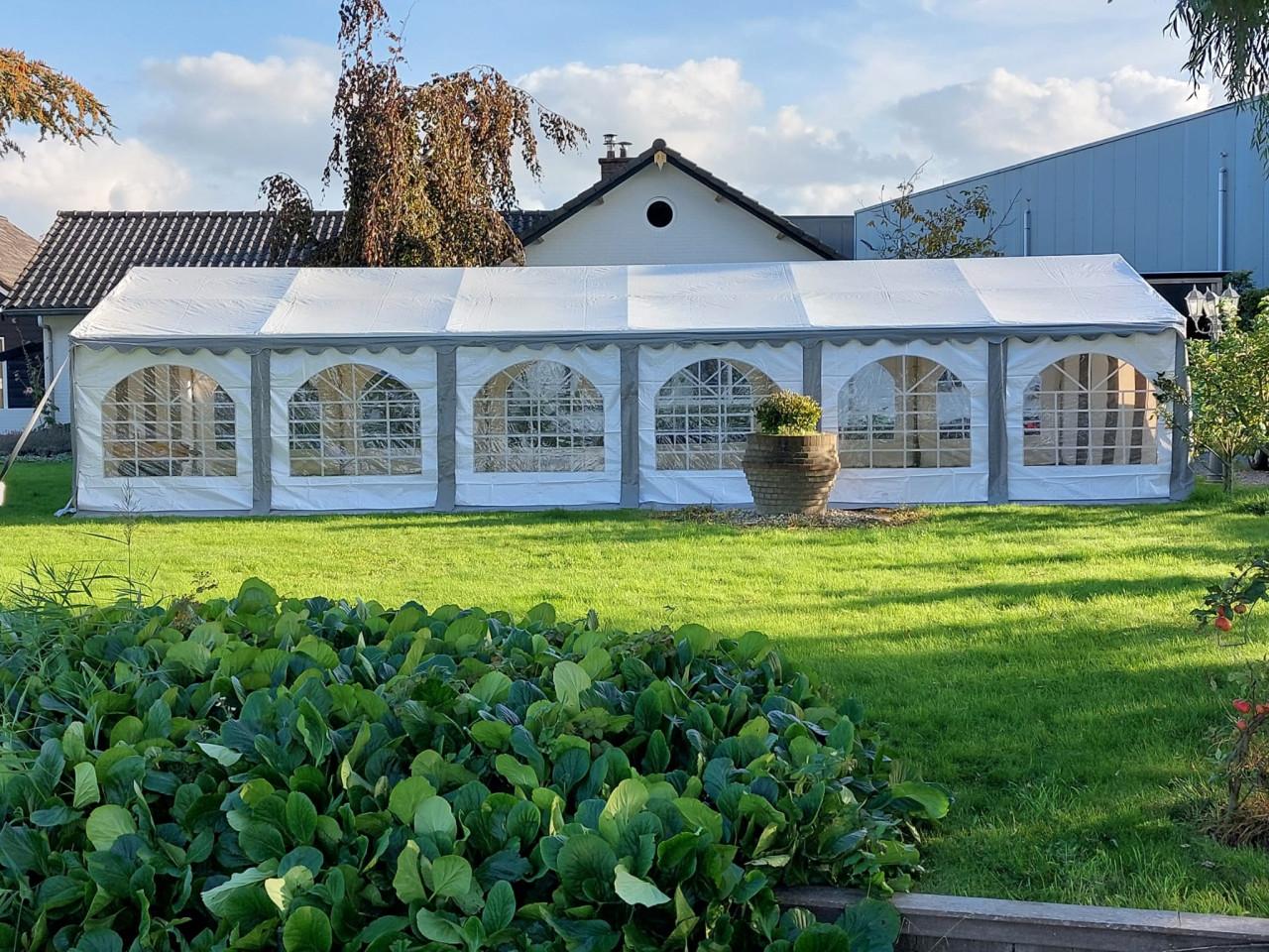 Partytent 5x12 meter wit XXL te huur