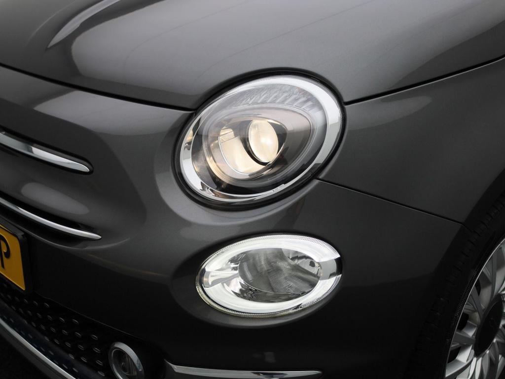Fiat 500 C 1.0 hybrid star | cabrio | parkeer sensoren | navigatie | half l