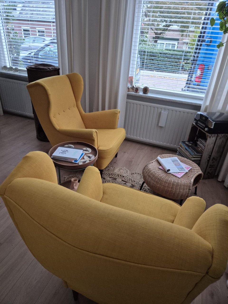 2x IKEA Oorfauteuil Strandmom