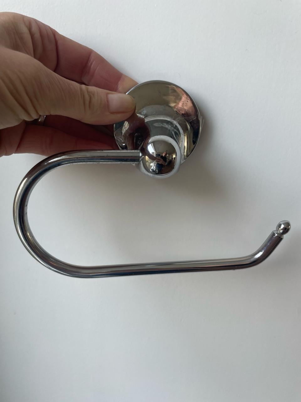 Chromen wcrol houder