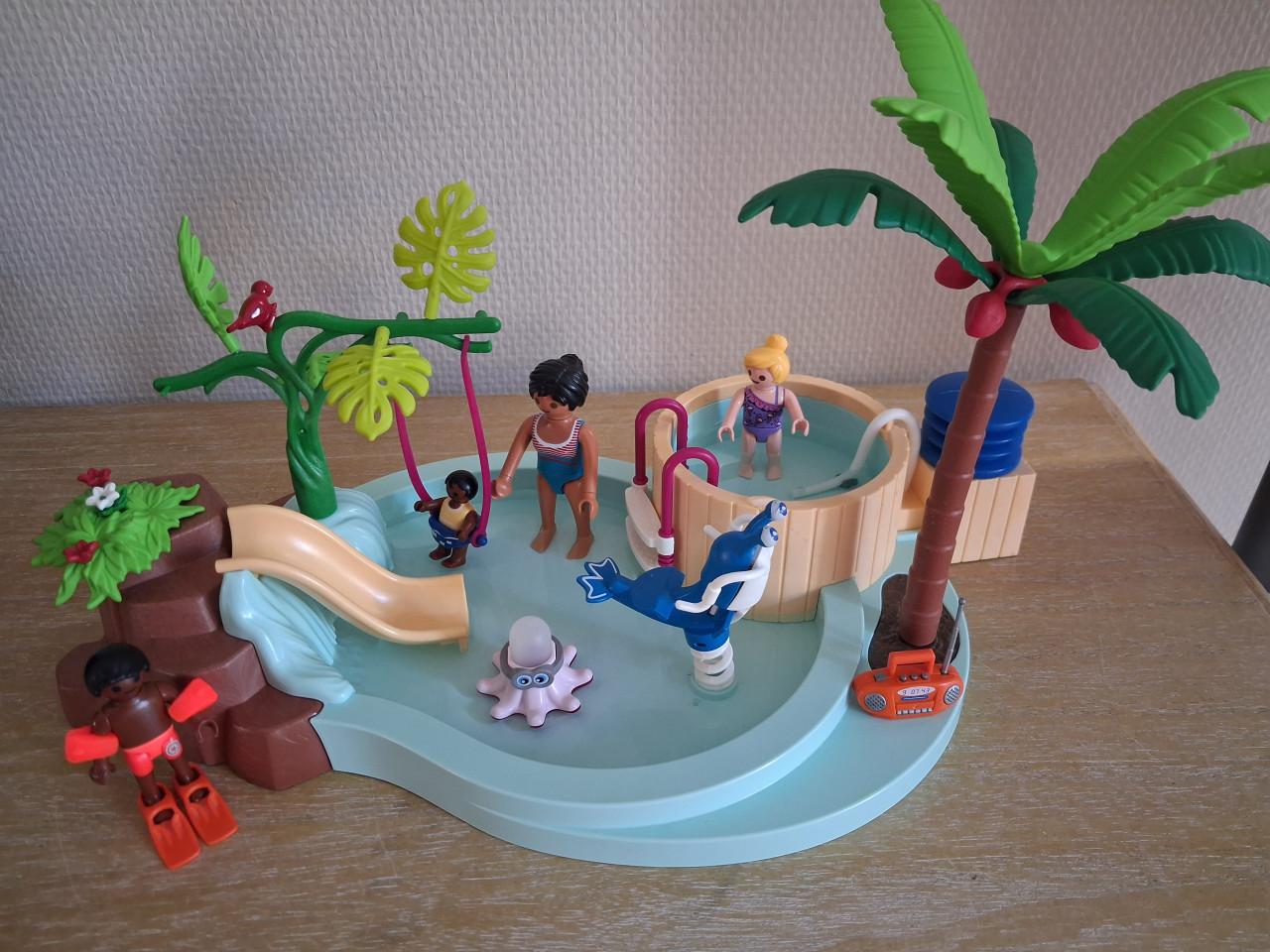 Playmobil zeembad met wirlpool setnr 71529