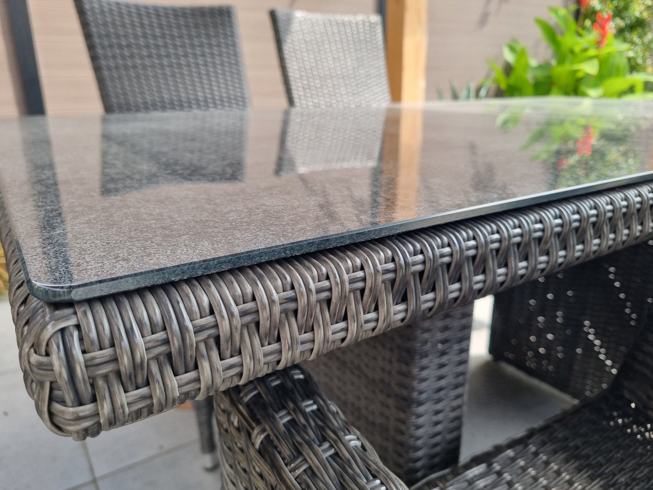 Tuinset tafel met 4 stoelen