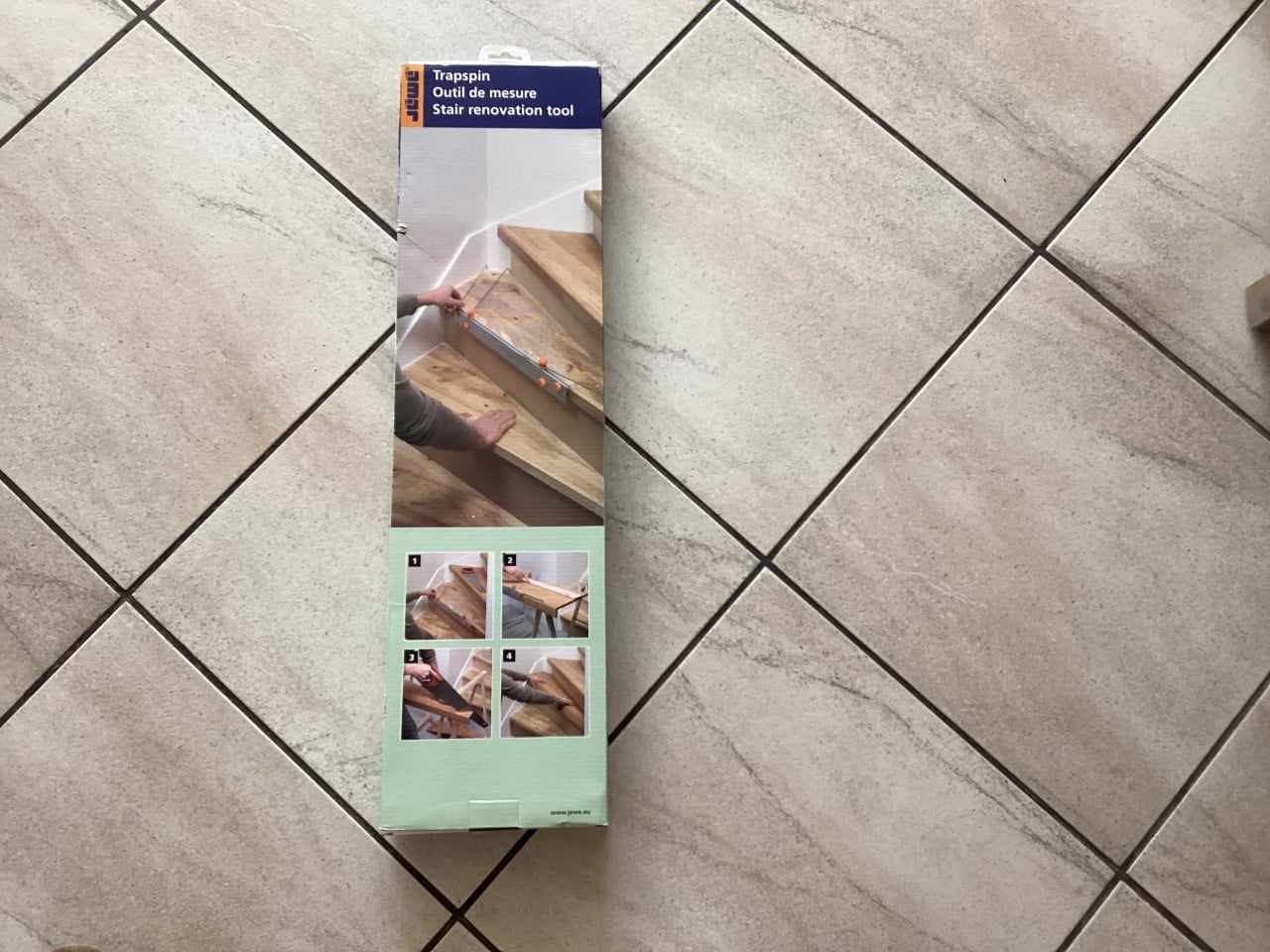 Trapspin voor traprenovatie, merk JEWE