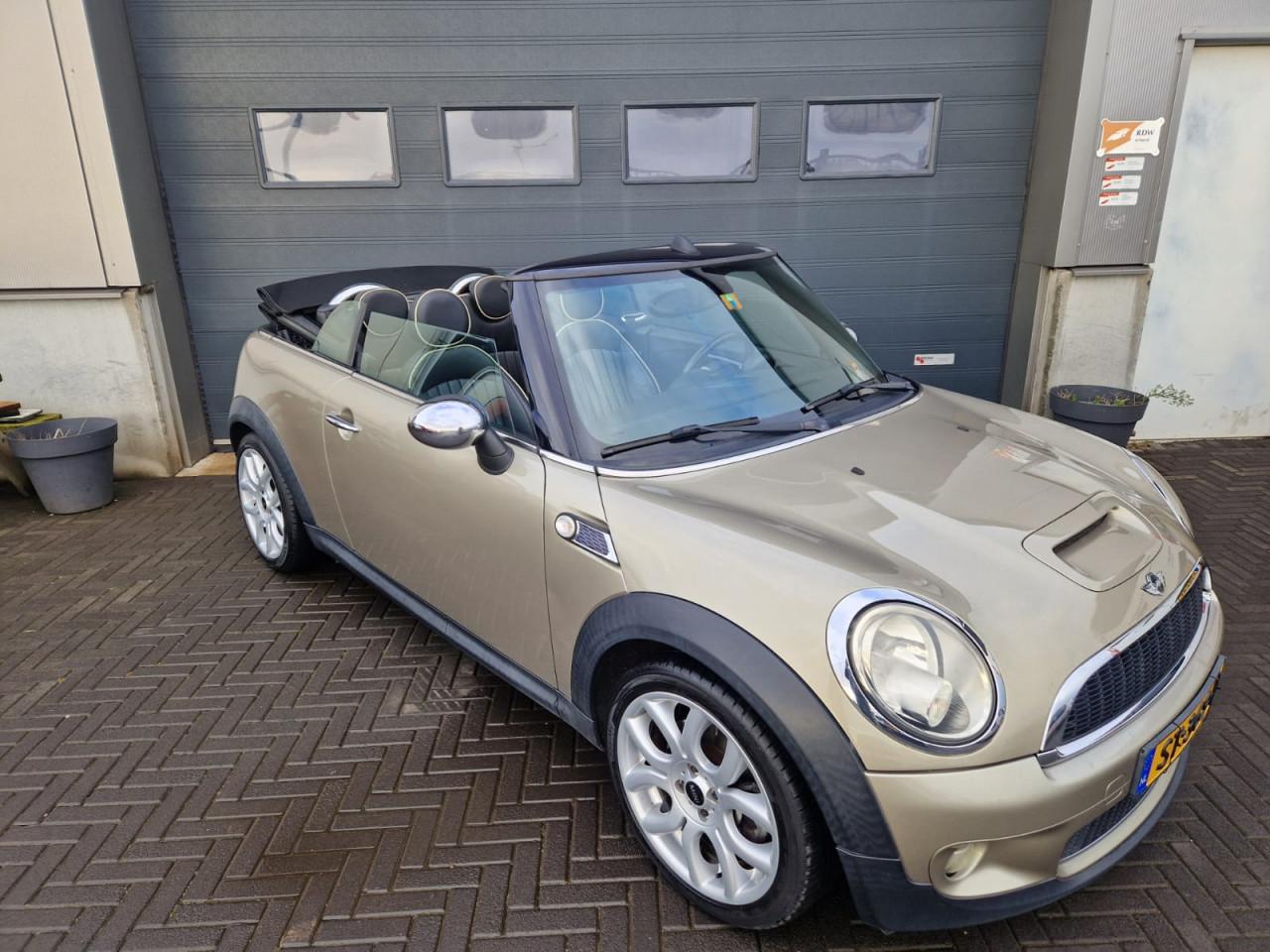 TE KOOP MINI COOPER S 1.6 CHILI EURO 5 AUTOMAAT CABRIOLET SOFTTOP