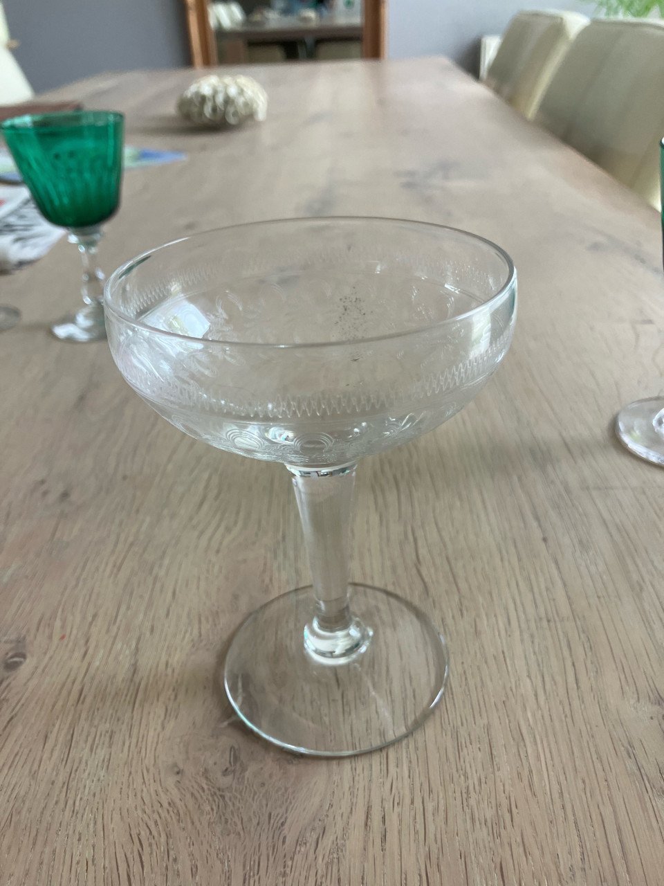 Vintage glaswerk