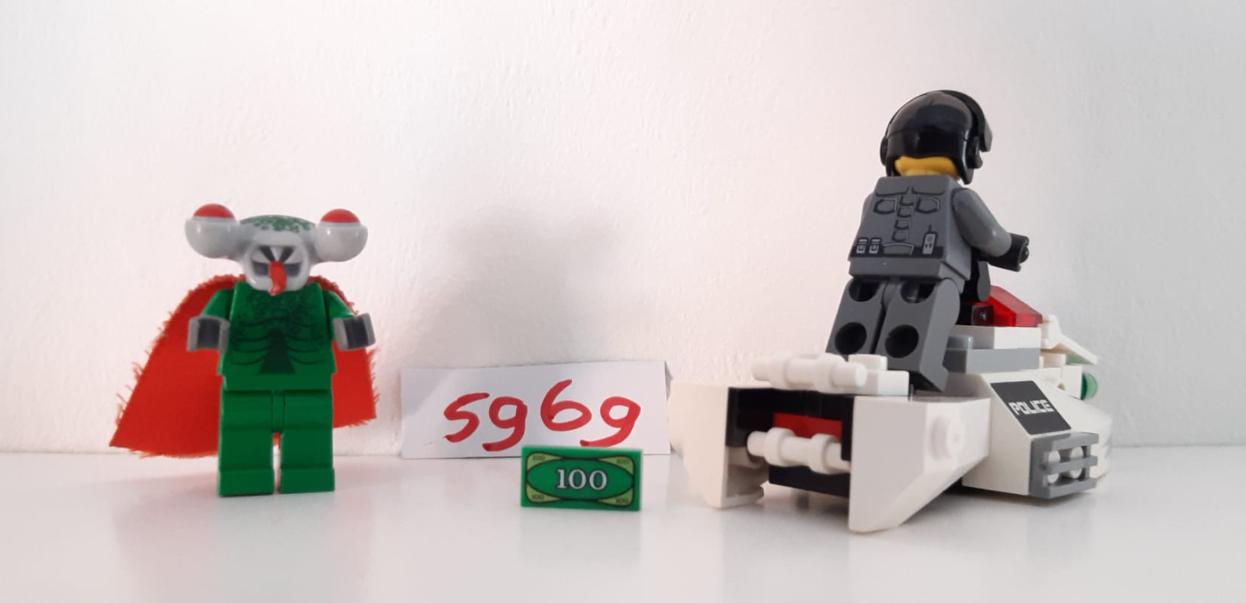 LEGO Space Police 5969: De ontsnapping van Squidman