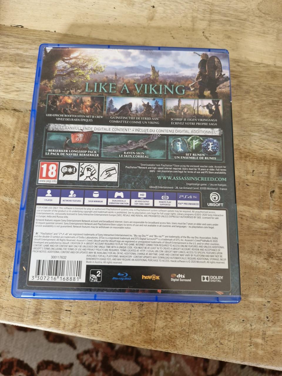 Ps4 assassins creed Valhalla