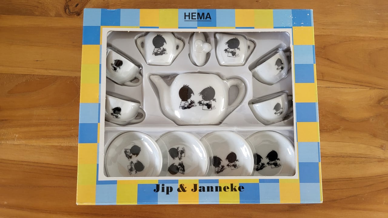 HEMA Jip & Janneke porseleinen speelgoed servies - NIEUW
