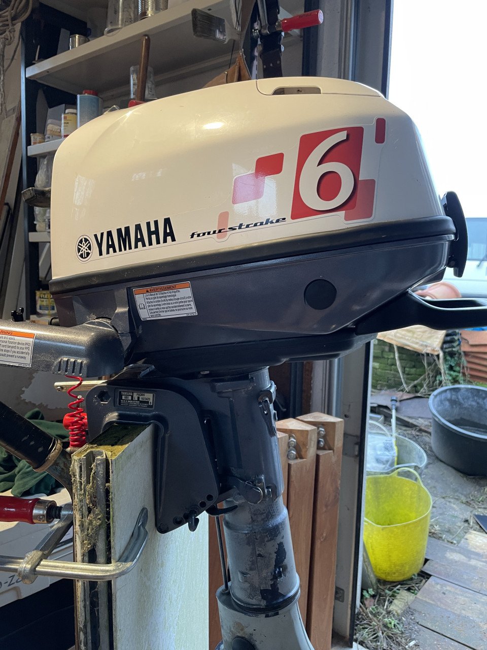 Yamaha 6pk 4takt 2013 buitenboordmotor