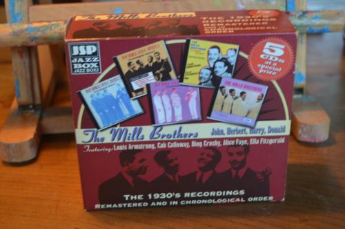 5 CD box set The Mills Brothers 1930 recordings remastered