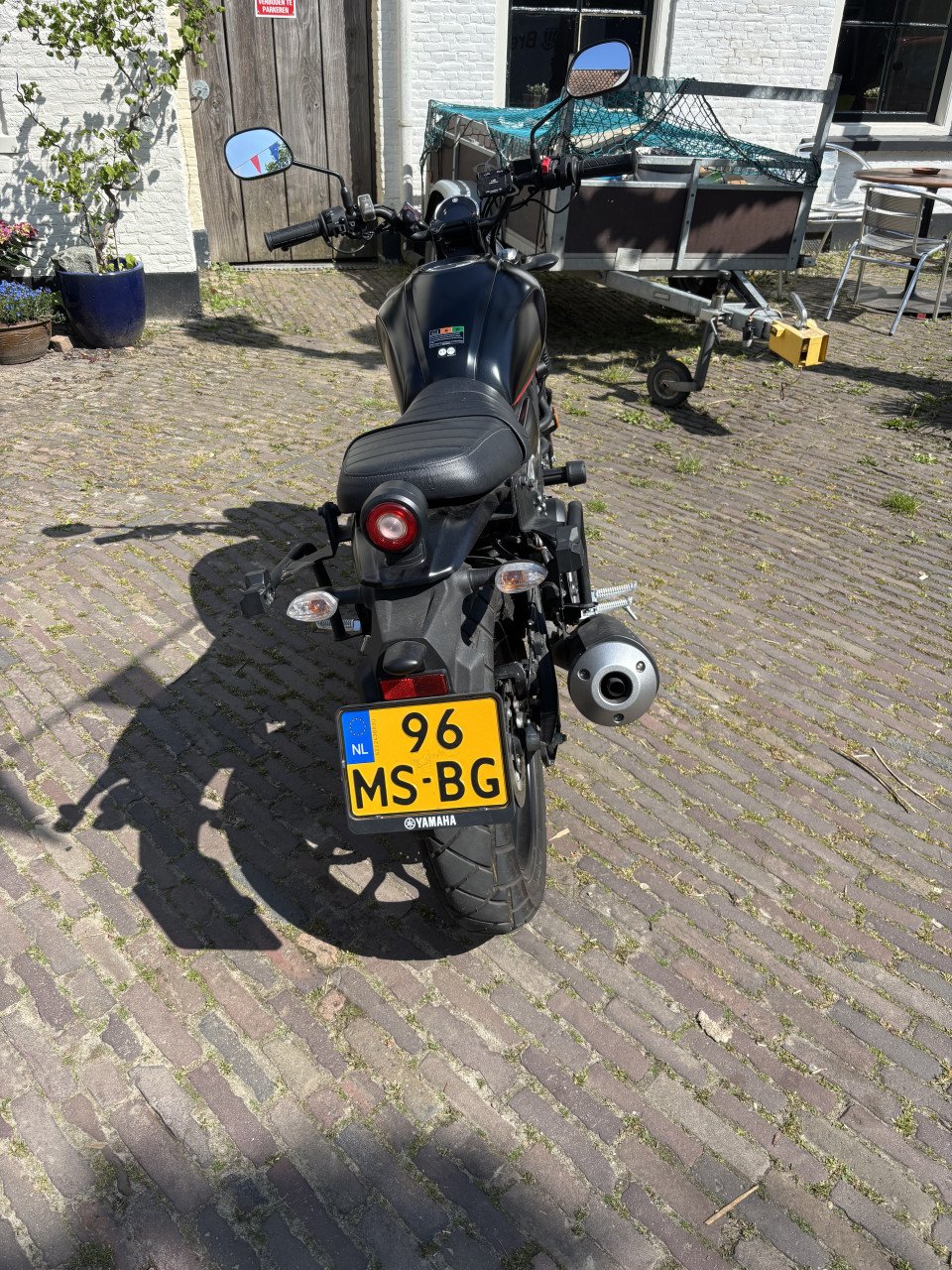 Yamaha XSR 125 - A1 Rijbewijs - Techblack