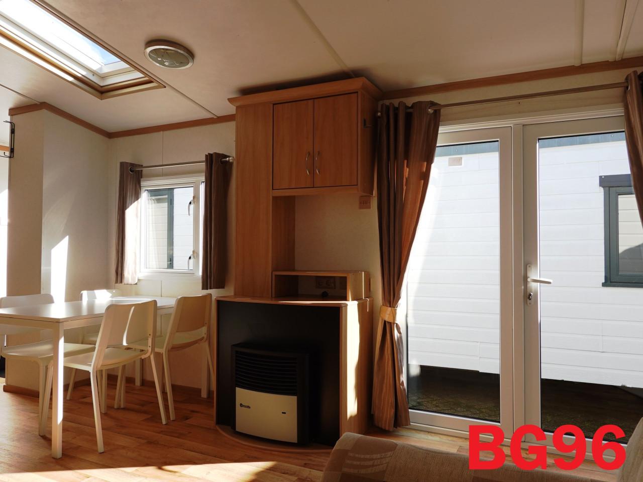 Div. modellen Carnaby chalets met dubbel glas en 2 slaapkamers