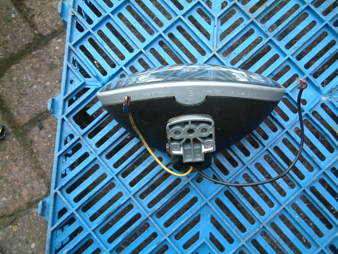 Knipperlichten ook nieuw  met koplamp gebruiktvoor cafe racer