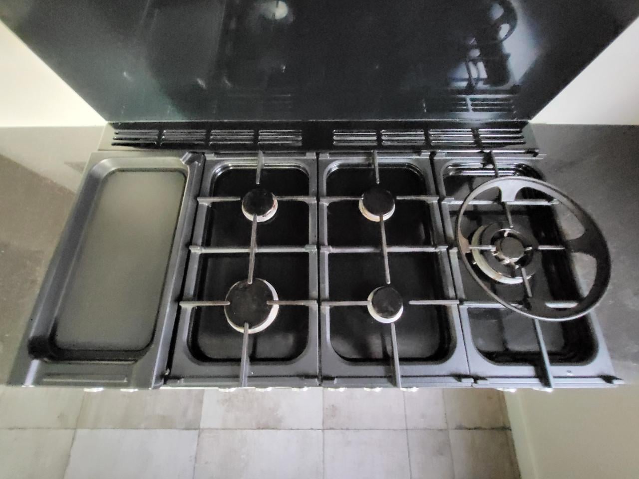 Goed onderhouden Falcon nexus 110 dual fornuis met afzuiging