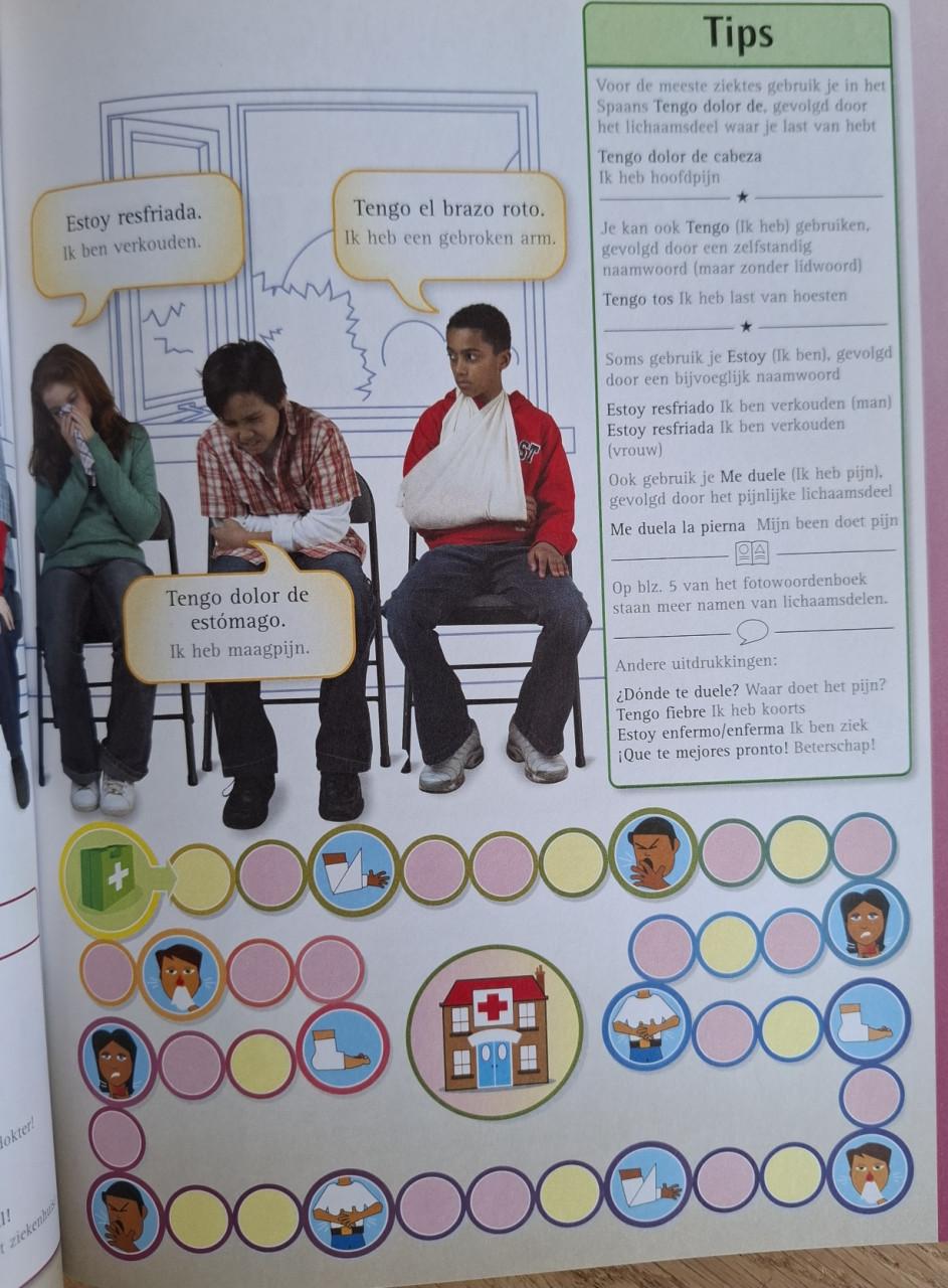 Spaanse les voor kinderen, 3 boekjes en een CD