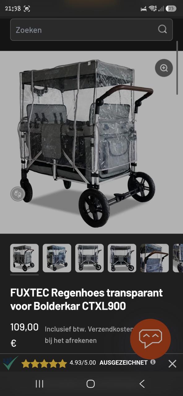 4 zits bolderwagen