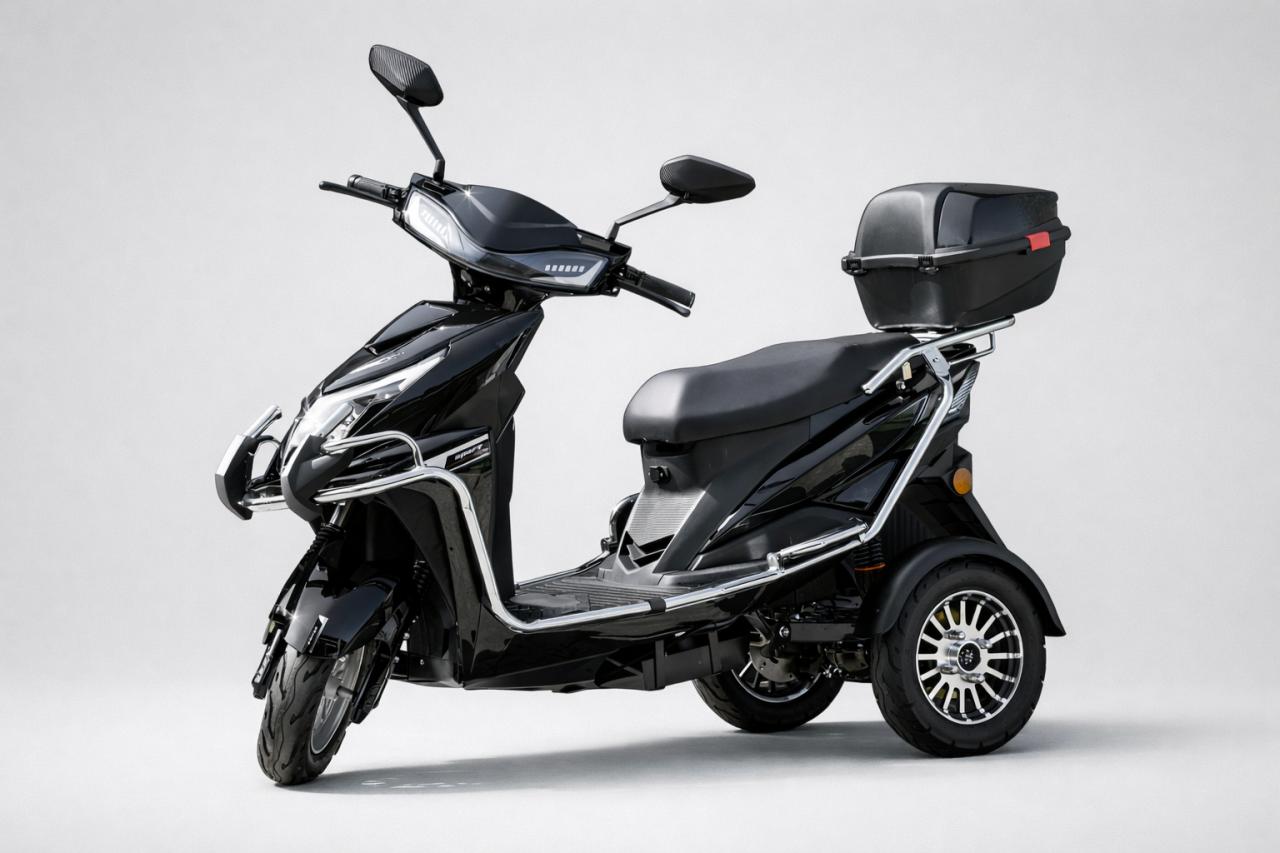 NIEUWE 2 PERSOONS SCOOTMOBIEL! met de look van een scooter