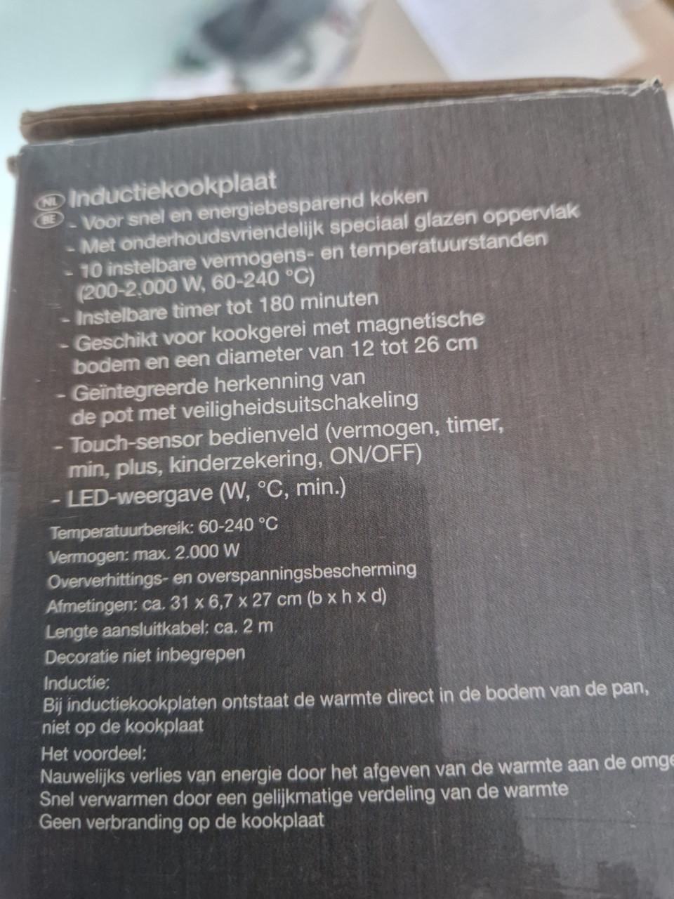 Inductiekookplaatje