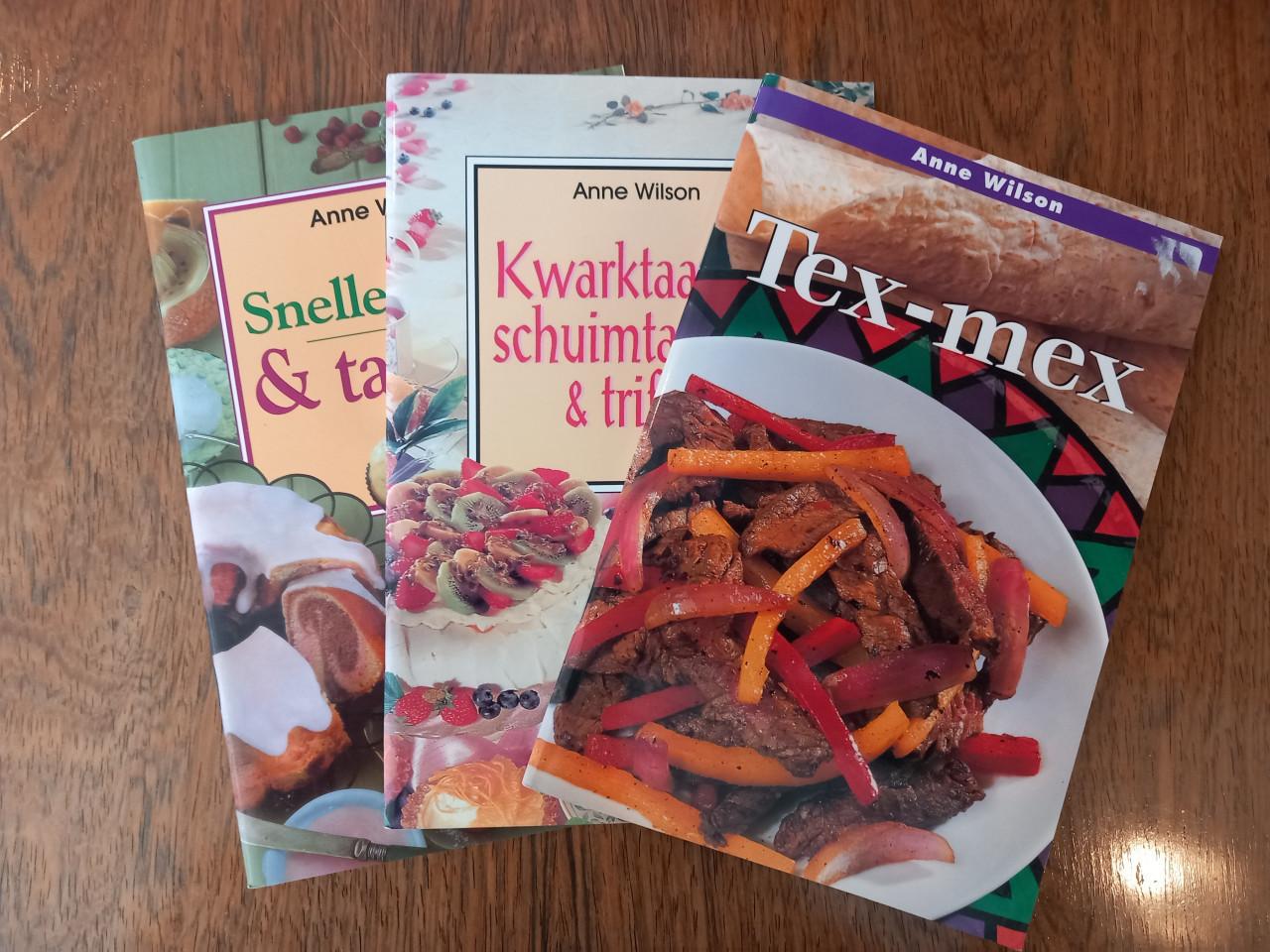 Kookboekjes van Anne Wilson