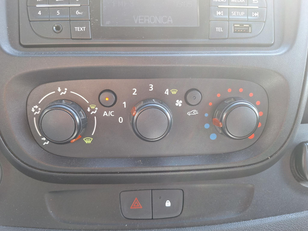 Renault Trafic 1.6 dci t29 l2h1 comfort 3-zits, airco, cruise control, blue