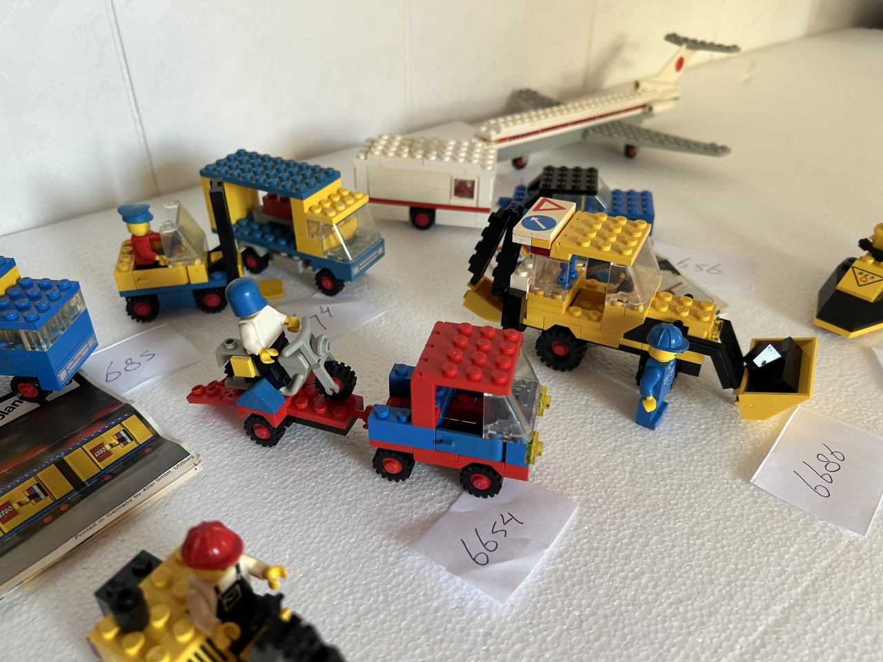 Oude Lego modellen. (13 totaal)