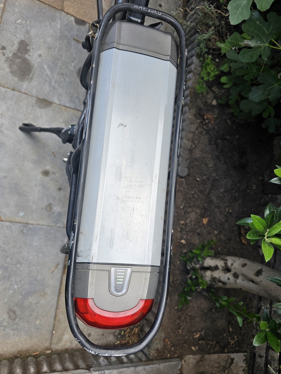 Sprata electrische fiets met werk