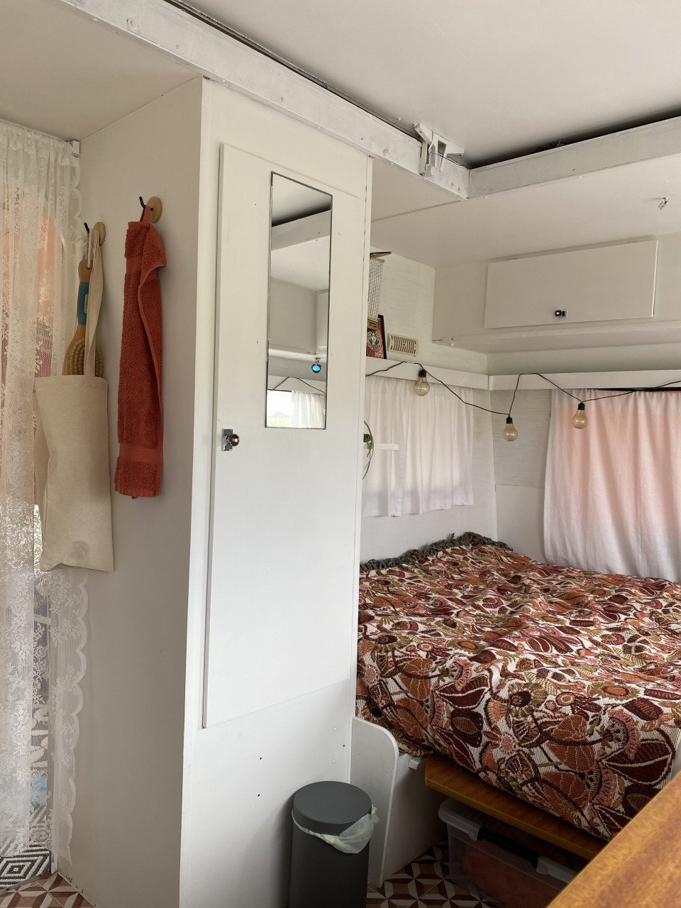 Retro caravan